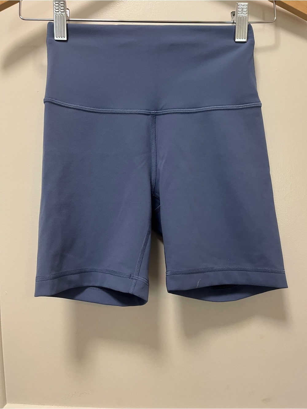 lululemon athletica High-Rise Bike Shorts in Slate Blue
